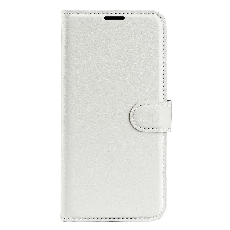 For Xiaomi Redmi Note 13 Pro 5G / Poco X6 5G Case Litchi Texture Leather Phone Shell with Stand