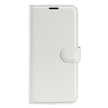 For Xiaomi Redmi Note 13 Pro 5G / Poco X6 5G Case Litchi Texture Leather Phone Shell with Stand