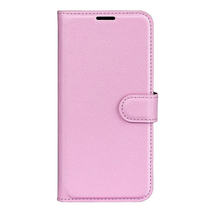 For Xiaomi Redmi Note 13 Pro 5G / Poco X6 5G Case Litchi Texture Leather Phone Shell with Stand