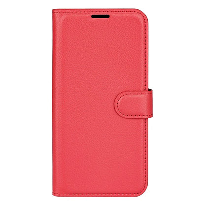 For Xiaomi Redmi Note 13 Pro 5G / Poco X6 5G Case Litchi Texture Leather Phone Shell with Stand