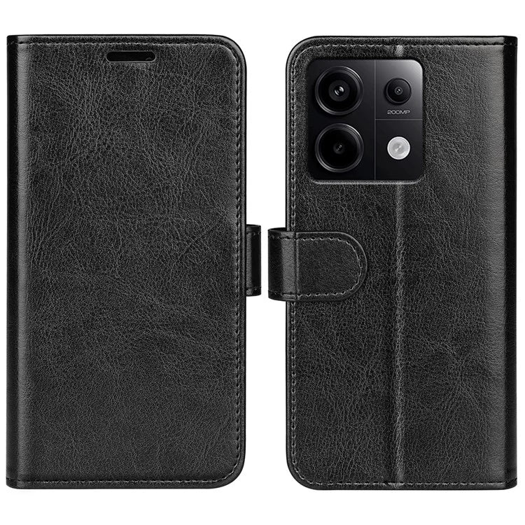 For Xiaomi Redmi Note 13 Pro 5G / Poco X6 5G Case Bump Proof PU Leather Phone Cover