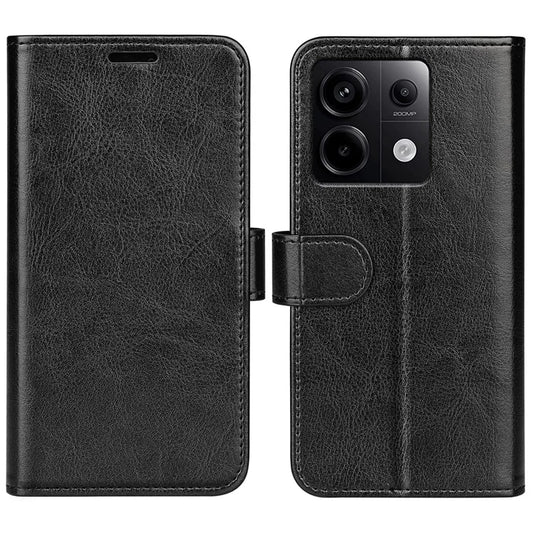 For Xiaomi Redmi Note 13 Pro 5G / Poco X6 5G Case Bump Proof PU Leather Phone Cover