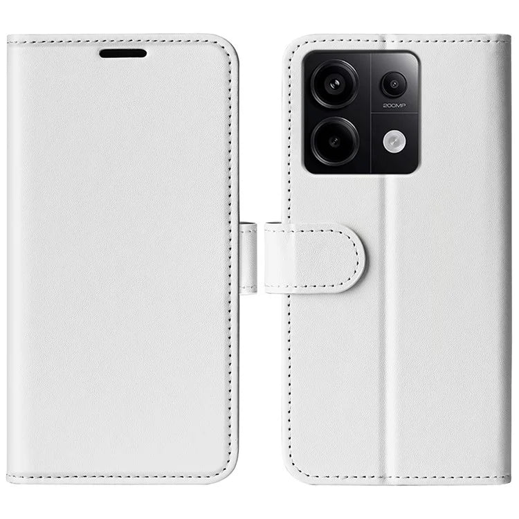 For Xiaomi Redmi Note 13 Pro 5G / Poco X6 5G Case Bump Proof PU Leather Phone Cover