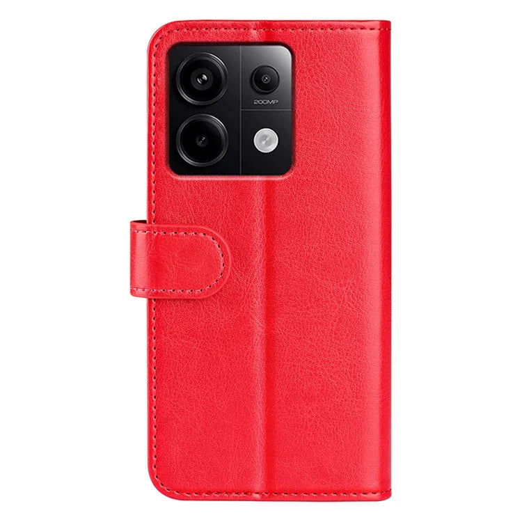 For Xiaomi Redmi Note 13 Pro 5G / Poco X6 5G Case Bump Proof PU Leather Phone Cover