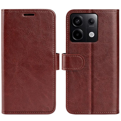 For Xiaomi Redmi Note 13 Pro 5G / Poco X6 5G Case Bump Proof PU Leather Phone Cover