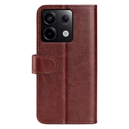 For Xiaomi Redmi Note 13 Pro 5G / Poco X6 5G Case Bump Proof PU Leather Phone Cover
