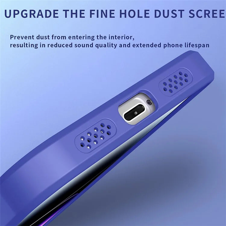 For iPhone 14 Plus Shockproof Case Matte PC+TPU Phone Cover Compatible with MagSafe