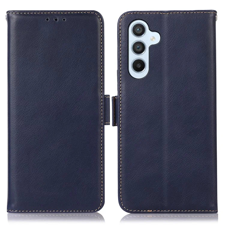 For Samsung Galaxy S24 Case RFID Blocking Magnetic Clasp Wallet Phone Cover
