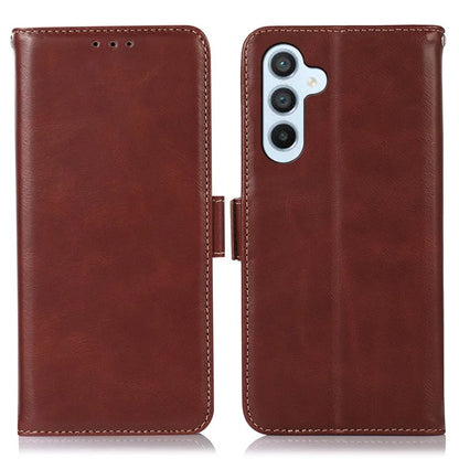 For Samsung Galaxy S24 Case RFID Blocking Magnetic Clasp Wallet Phone Cover
