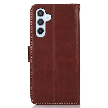For Samsung Galaxy S24 Case RFID Blocking Magnetic Clasp Wallet Phone Cover