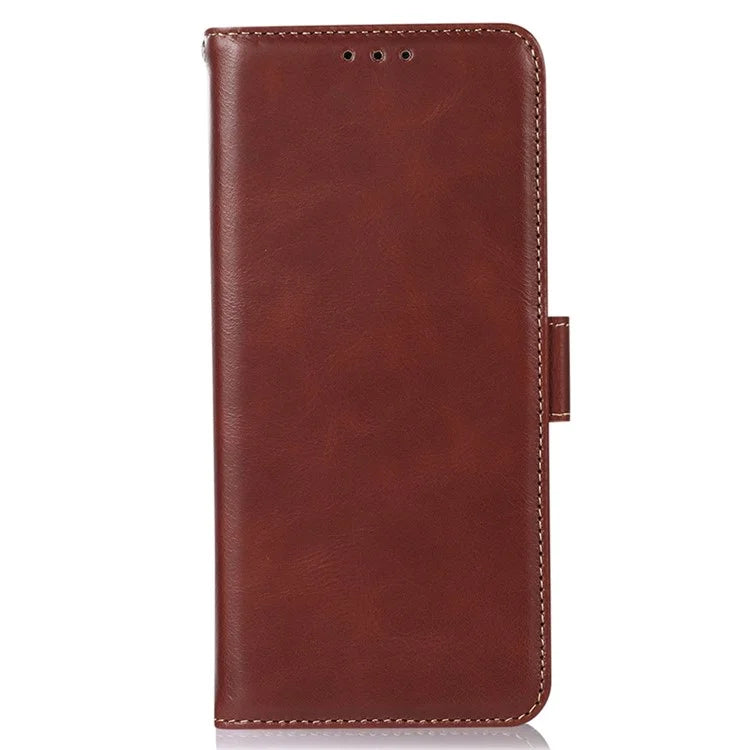 For Samsung Galaxy S24+ Case Genuine Cow Leather RFID Blocking Wallet Cover
