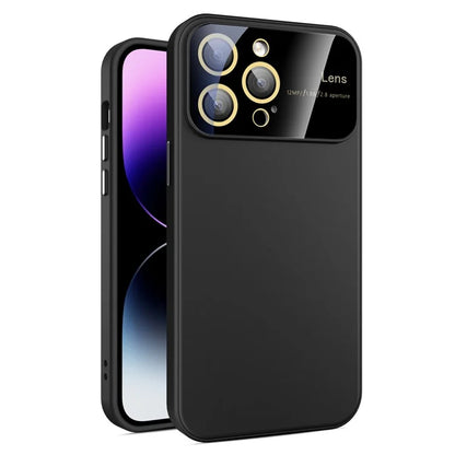 Anti-Drop Phone Case for iPhone 14 Pro Max Case PC+TPU Phone Cover with Glass Lens Film