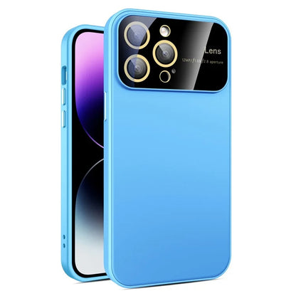Anti-Drop Phone Case for iPhone 14 Pro Max Case PC+TPU Phone Cover with Glass Lens Film
