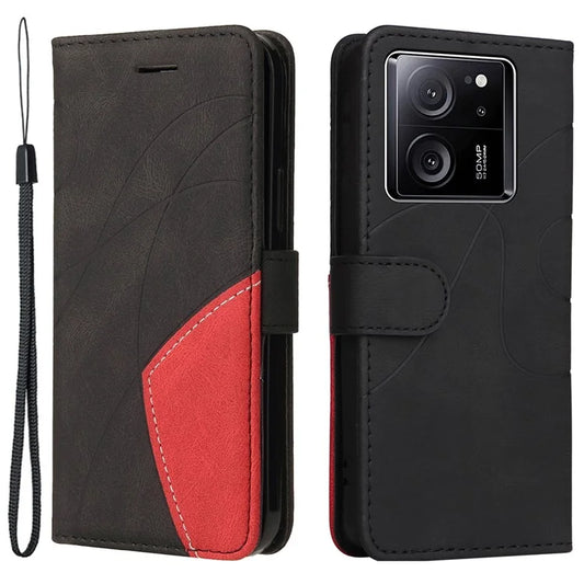 KT Leather Series-1 for Xiaomi Redmi K60 Ultra / 13T / 13T Pro Case Wallet Stand Cell Phone Shell Leather Cover