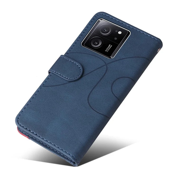 KT Leather Series-1 for Xiaomi Redmi K60 Ultra / 13T / 13T Pro Case Wallet Stand Cell Phone Shell Leather Cover