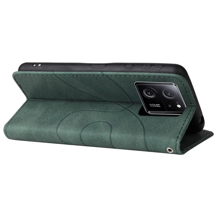 KT Leather Series-1 for Xiaomi Redmi K60 Ultra / 13T / 13T Pro Case Wallet Stand Cell Phone Shell Leather Cover