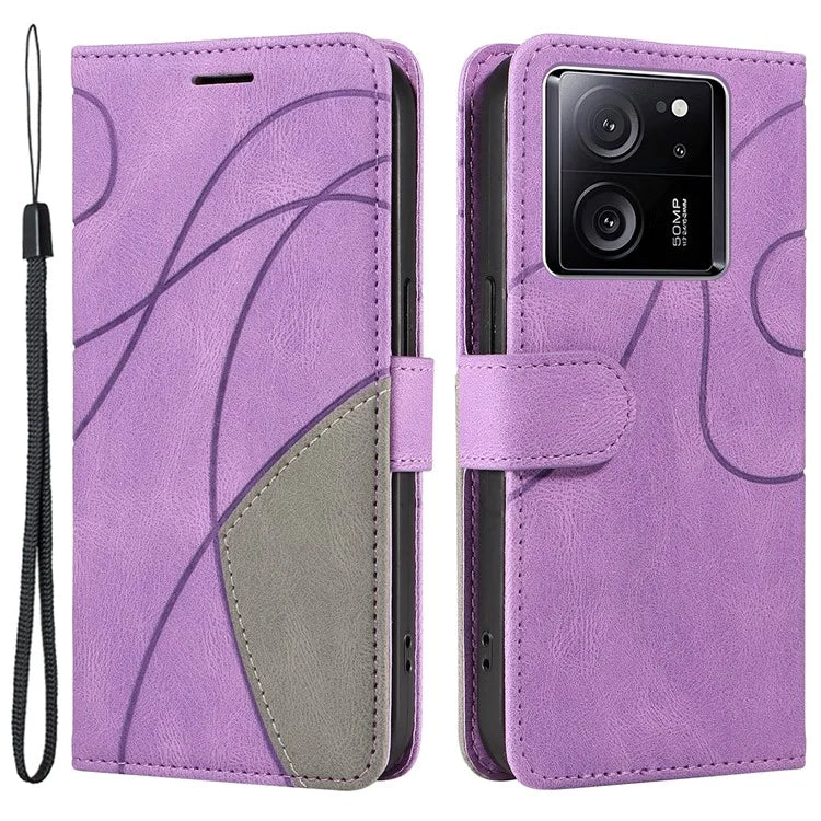 KT Leather Series-1 for Xiaomi Redmi K60 Ultra / 13T / 13T Pro Case Wallet Stand Cell Phone Shell Leather Cover