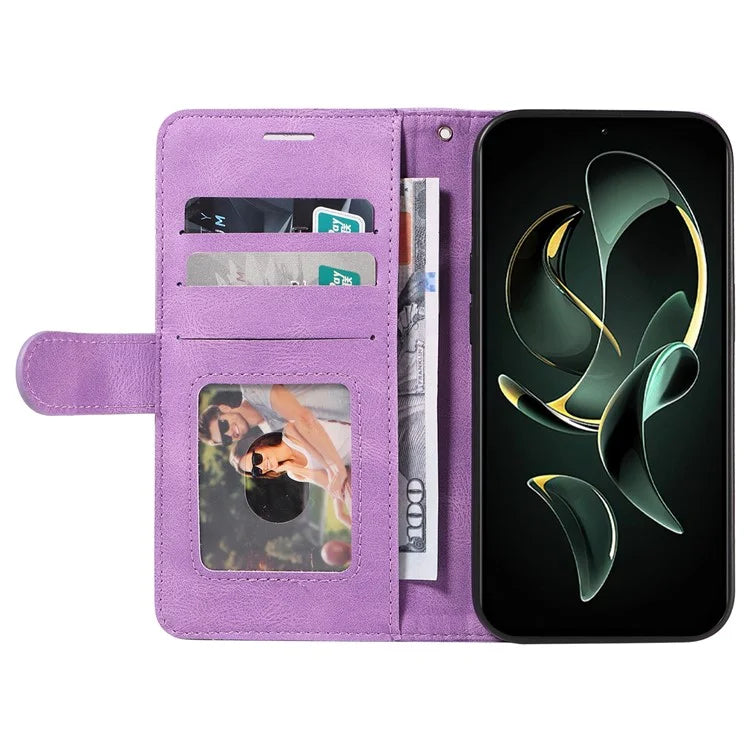 KT Leather Series-1 for Xiaomi Redmi K60 Ultra / 13T / 13T Pro Case Wallet Stand Cell Phone Shell Leather Cover