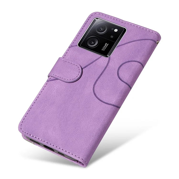 KT Leather Series-1 for Xiaomi Redmi K60 Ultra / 13T / 13T Pro Case Wallet Stand Cell Phone Shell Leather Cover