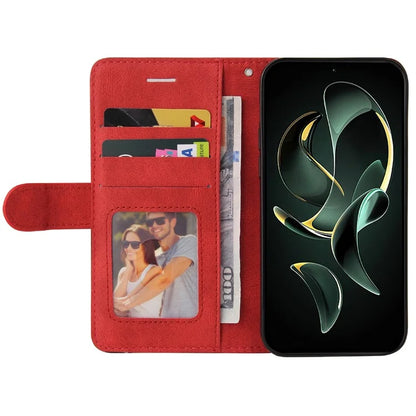 KT Leather Series-1 for Xiaomi Redmi K60 Ultra / 13T / 13T Pro Case Wallet Stand Cell Phone Shell Leather Cover