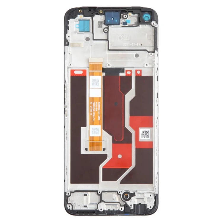 For Oppo A36 Grade B LCD Screen and Digitizer Assembly + Frame Replacement Part (without Logo)