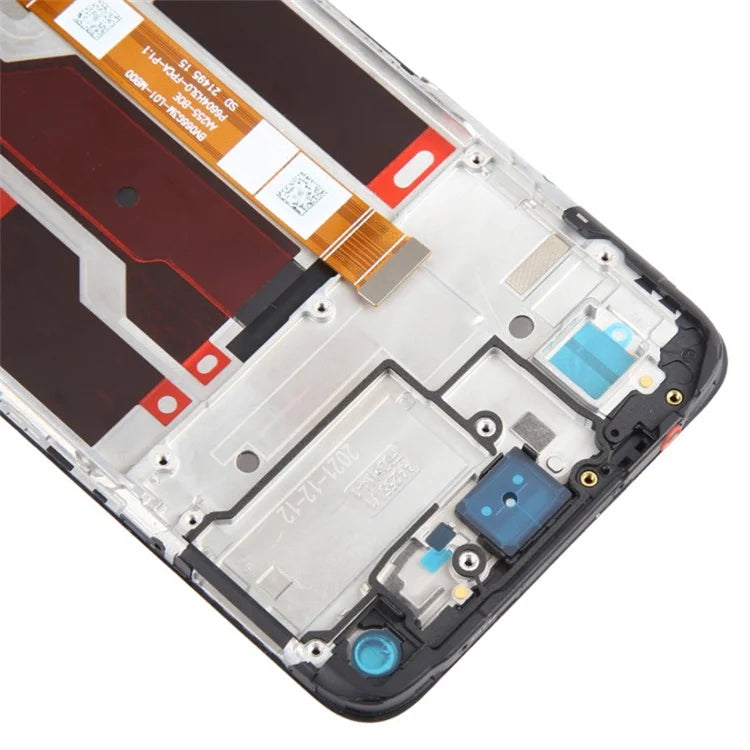For Oppo A36 Grade B LCD Screen and Digitizer Assembly + Frame Replacement Part (without Logo)