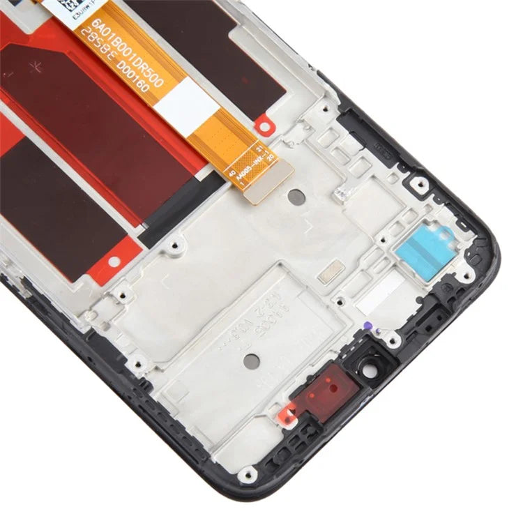 For Oppo A55s 5G / A56s 5G Grade B LCD Screen and Digitizer Assembly + Frame Replacement Part (without Logo)