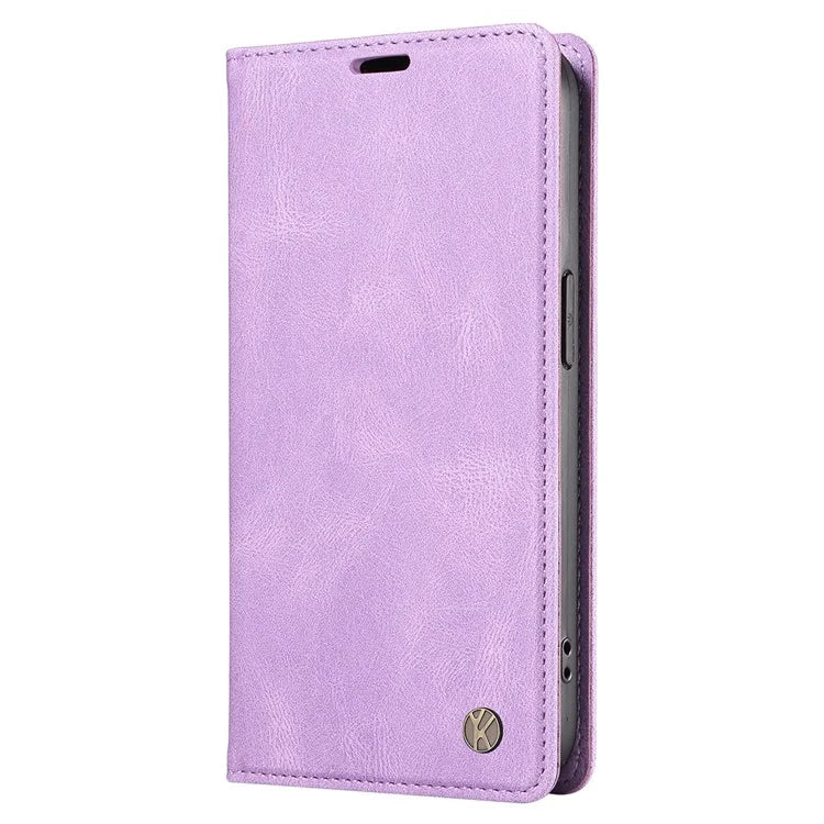 YIKATU YK-004 For Samsung Galaxy A24 4G (162.1 x 77.6 x 8.3mm) Case Magnetic PU Leather Stand Wallet Phone Cover
