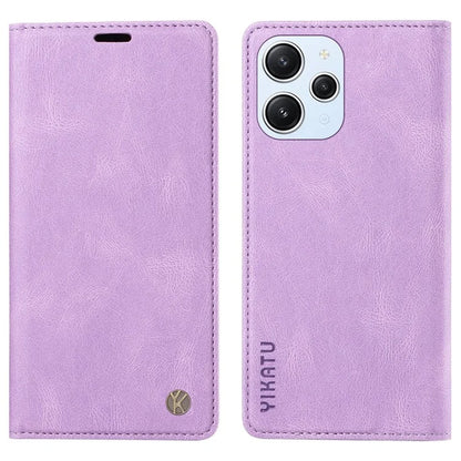 YIKATU YK-004 For Xiaomi Redmi Note 12 4G Case TPU + PU Leather Phone Cover Stand Wallet