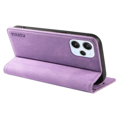 YIKATU YK-004 For Xiaomi Redmi Note 12 4G Case TPU + PU Leather Phone Cover Stand Wallet