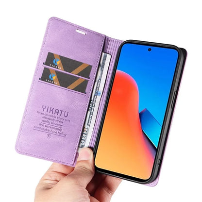 YIKATU YK-004 For Xiaomi Redmi Note 12 4G Case TPU + PU Leather Phone Cover Stand Wallet