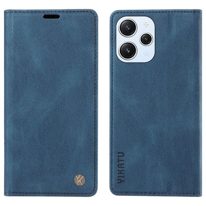 YIKATU YK-004 For Xiaomi Redmi Note 12 4G Case TPU + PU Leather Phone Cover Stand Wallet