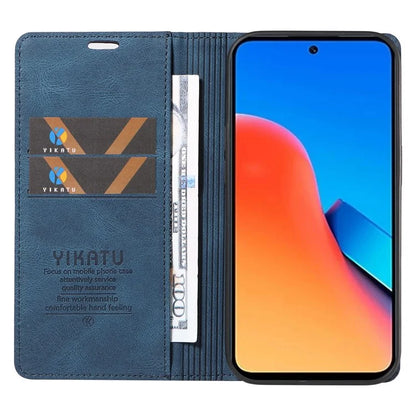 YIKATU YK-004 For Xiaomi Redmi Note 12 4G Case TPU + PU Leather Phone Cover Stand Wallet