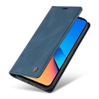 YIKATU YK-004 For Xiaomi Redmi Note 12 4G Case TPU + PU Leather Phone Cover Stand Wallet