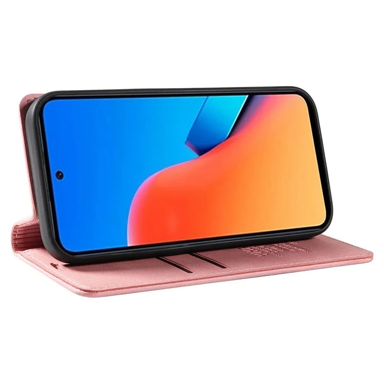 YIKATU YK-004 For Xiaomi Redmi Note 12 4G Case TPU + PU Leather Phone Cover Stand Wallet