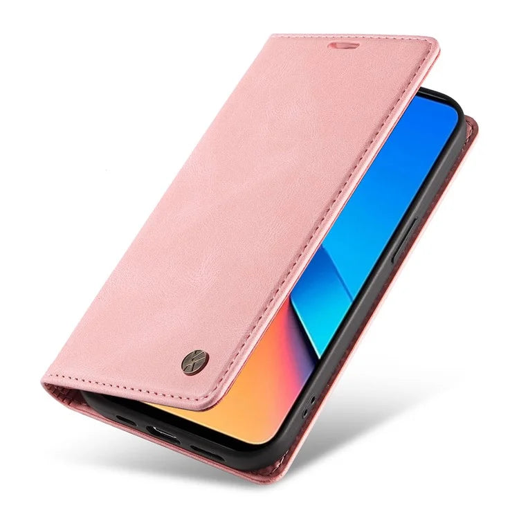 YIKATU YK-004 For Xiaomi Redmi Note 12 4G Case TPU + PU Leather Phone Cover Stand Wallet