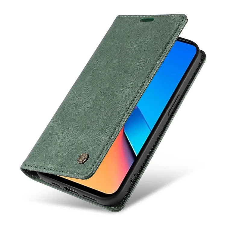 YIKATU YK-004 For Xiaomi Redmi Note 12 4G Case TPU + PU Leather Phone Cover Stand Wallet