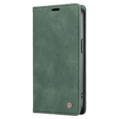 YIKATU YK-004 For Xiaomi Redmi Note 12 4G Case TPU + PU Leather Phone Cover Stand Wallet