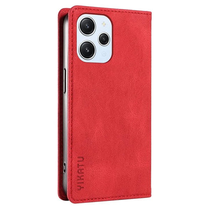 YIKATU YK-004 For Xiaomi Redmi Note 12 4G Case TPU + PU Leather Phone Cover Stand Wallet