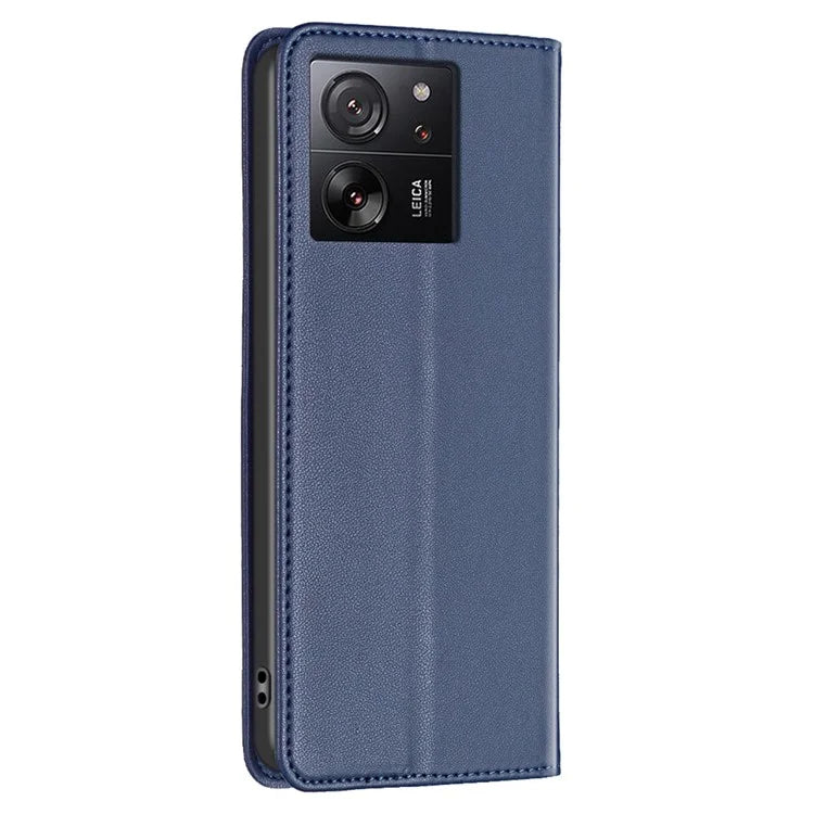 BINFEN COLOR BF18 For Xiaomi 13T / 13T Pro / Redmi K60 Ultra Case PU Leather Card Slots Phone Cover Shell