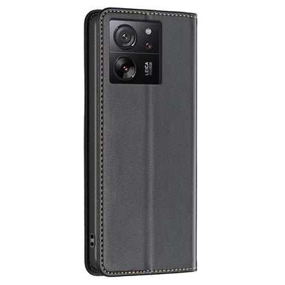 BINFEN COLOR BF18 For Xiaomi 13T / 13T Pro / Redmi K60 Ultra Case PU Leather Card Slots Phone Cover Shell