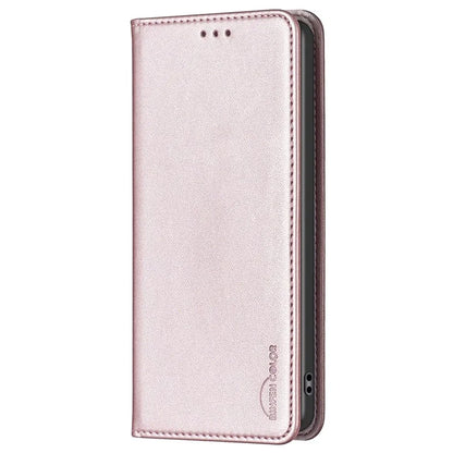 BINFEN COLOR BF18 For Xiaomi 13T / 13T Pro / Redmi K60 Ultra Case PU Leather Card Slots Phone Cover Shell
