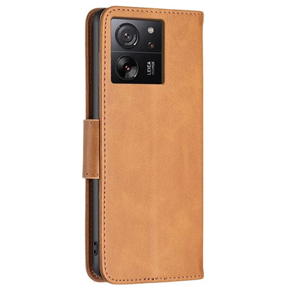 For Xiaomi 13T Pro / 13T / Redmi K60 Ultra Case Stand PU Leather Phone Cover Anti-Scratch Wallet
