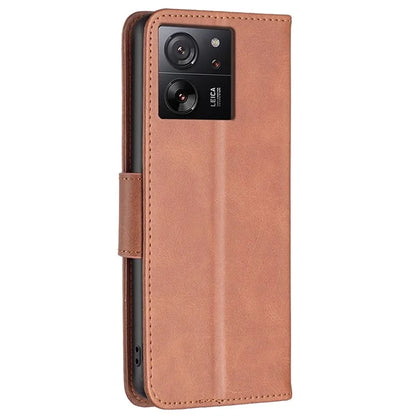 For Xiaomi 13T Pro / 13T / Redmi K60 Ultra Case Stand PU Leather Phone Cover Anti-Scratch Wallet