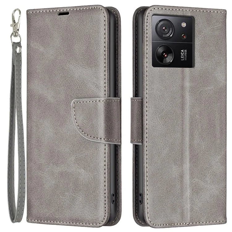 For Xiaomi 13T Pro / 13T / Redmi K60 Ultra Case Stand PU Leather Phone Cover Anti-Scratch Wallet