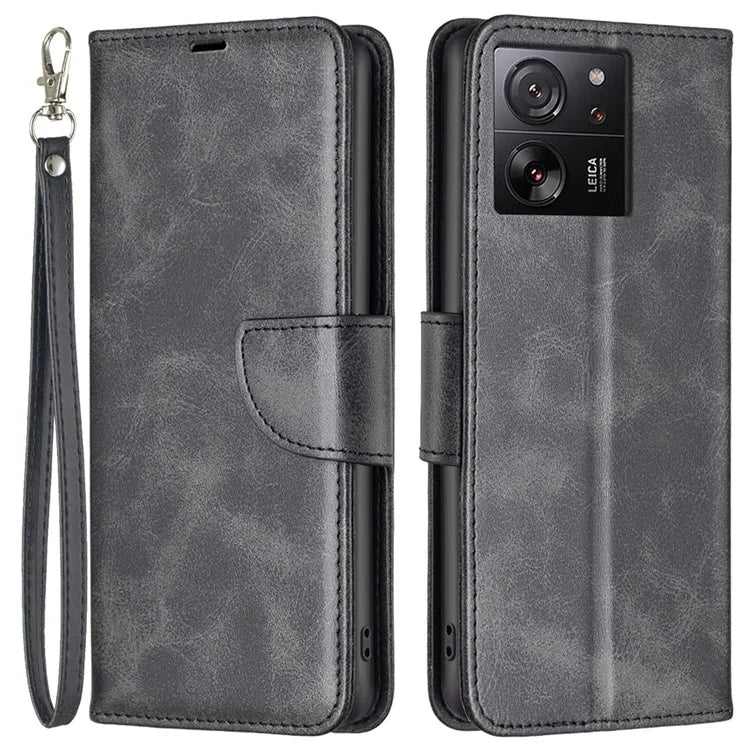 For Xiaomi 13T Pro / 13T / Redmi K60 Ultra Case Stand PU Leather Phone Cover Anti-Scratch Wallet