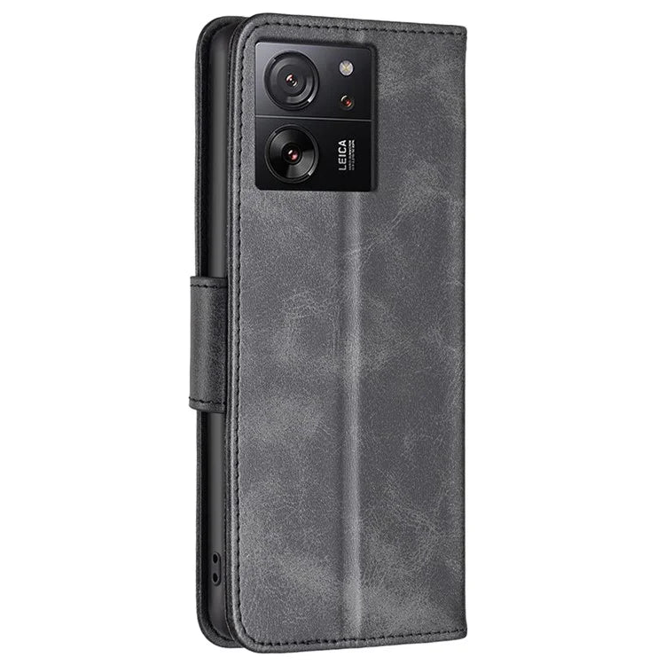 For Xiaomi 13T Pro / 13T / Redmi K60 Ultra Case Stand PU Leather Phone Cover Anti-Scratch Wallet