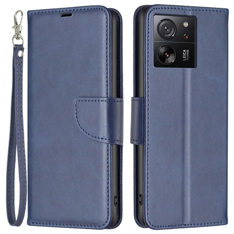For Xiaomi 13T Pro / 13T / Redmi K60 Ultra Case Stand PU Leather Phone Cover Anti-Scratch Wallet