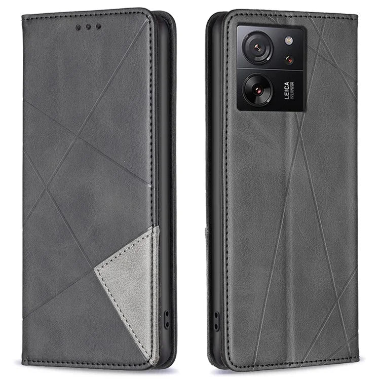 For Xiaomi 13T / 13T Pro / Redmi K60 Ultra Case Magnetic PU Leather Card Slot Phone Cover