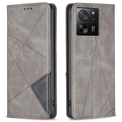 For Xiaomi 13T / 13T Pro / Redmi K60 Ultra Case Magnetic PU Leather Card Slot Phone Cover
